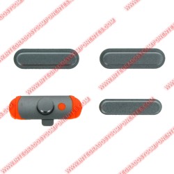 Botones Laterales Para Ipad Mini 2/Mini/Air/Mini 3/9.7 2017(5th)/9.7 2018(6th) Negro