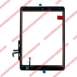 Tactil Negro Con Adhesivo Y Boton Home Para Ipad Air