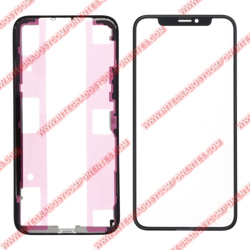 Marco De Pantalla Con Adhesivo Y Cristal Con Oca Para Iphone X