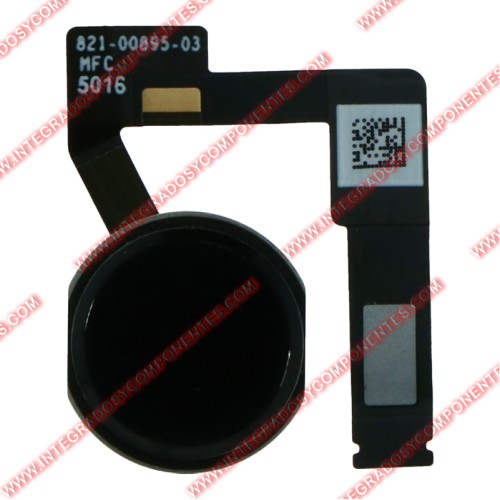 Flex Sensor Huella Para Ipad Pro 10.5 2017/Air 2019/Air 3 Negro Calidad Premium