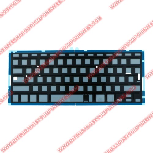 Retroiluminación Teclado Para Macbook Air 13.3&Quot; A1466/Macbook Air 13.3&Quot; A1369 Version Boton De Retroceso Grande