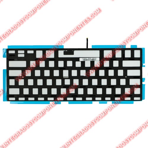 Retroiluminación Teclado Para Macbook Pro 13.3&Quot; A1278 Version Boton De Retroceso Pequeño 2008-2012