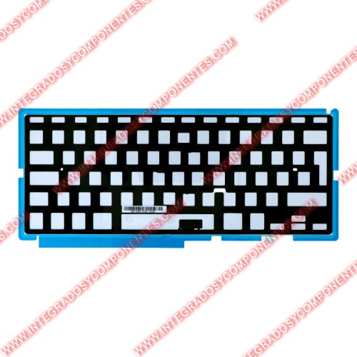 Retroiluminación Teclado Para Macbook Pro 15.4&Quot; A1286 Version Boton De Retroceso Grande