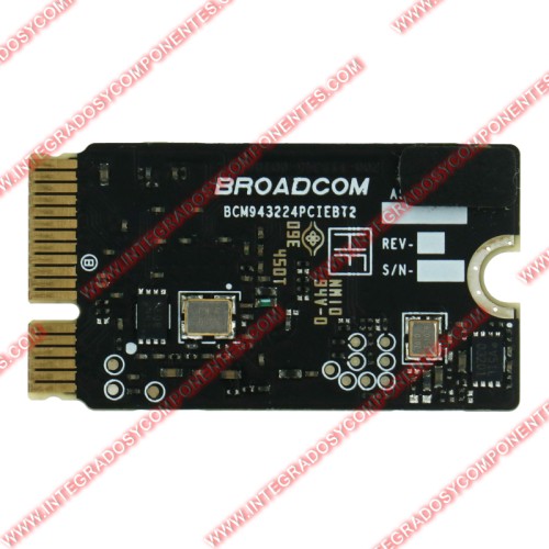 Tarjeta De Red Inalámbrica/Bluetooth Bcm943224 Para Macbook Air 11,6&Quot; A1370/Macbook Air 13,3&Quot; A1466/Macbook Air 11,6&Quot; A1465/Macbook Air 13,3&Quot; A1369 2010-2011 Calidad Premium