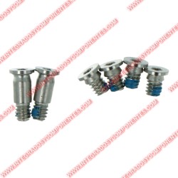Tornillos Para Carcasa Inferior De Macbook Pro 13,3&Quot; A1706/Macbook Retina Pro 13&Quot; A1989/Pro Retina 13,3&Quot; A2251 Color Plata 6 Piezas En Un Juego