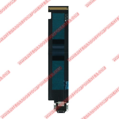 Flex Puerto De Carga Para Ipad Pro 12.9 2015(1st) Wifi Negro Calidad Premium