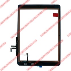 Tactil Negro Con Adhesivo Y Boton Home Para Ipad 9.7 2017(Ipad 5th)