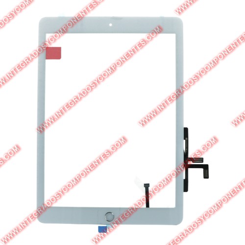 Tactil Blanco Con Adhesivo Y Boton Home Paraipad 9.7 2017(Ipad 5th)