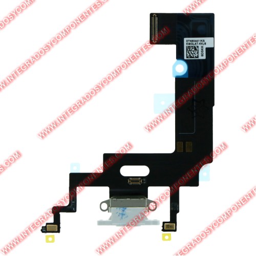 Flex De Carga Para Iphone Xr Blanco Calidad Premium