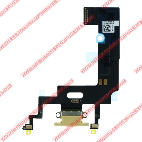 Flex De Carga Para Iphone Xr Amarillo Calidad Premium