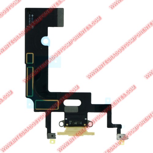 Flex De Carga Para Iphone Xr Amarillo Calidad Premium