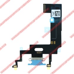 Flex De Carga Para Iphone Xr Azul Calidad Premium
