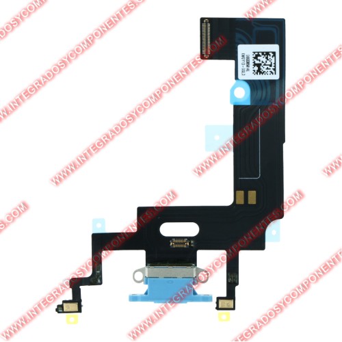 Flex De Carga Para Iphone Xr Azul Calidad Premium