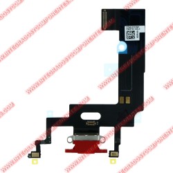 Flex De Carga Para Iphone Xr Rojo Calidad Premium