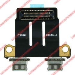 Conector Carga I/O Para Macbook Pro 13.3&Quot; A1706/Pro 15.4&Quot; A1707/Pro 13.3&Quot; A1708/Macbook Retina Pro 13&Quot; A1989/Macbook Pro Retina 15&Quot; A1990/Pro 13&Quot; 2019 A2159... 2018-2021 Calidad Premium