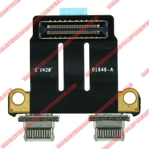 Conector Carga I/O Para Macbook Pro 13.3&Quot; A1706/Pro 15.4&Quot; A1707/Pro 13.3&Quot; A1708/Macbook Retina Pro 13&Quot; A1989/Macbook Pro Retina 15&Quot; A1990/Pro 13&Quot; 2019 A2159... 2018-2021 Calidad Premium