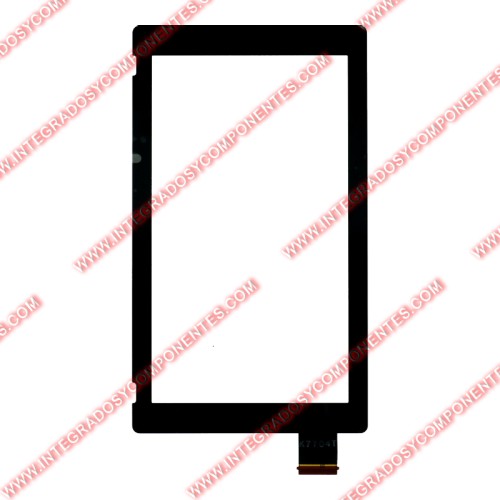 Cristal Tactil Para Nintendo Switch Negro Calidad Premium