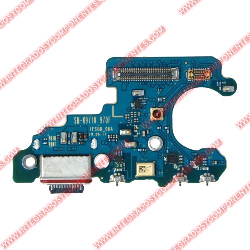 Subplaca Conector De Carga Para Samsung Galaxy Note 10/Note 10 5g N970f Calidad Premium