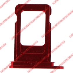 Bandeja Single Sim Para Iphone 11 Rojo