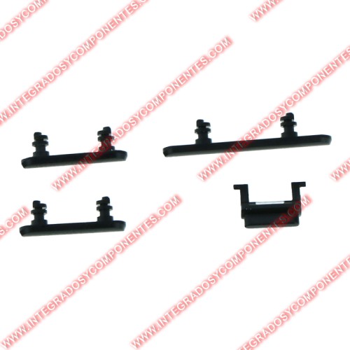 Botones Laterales Para Iphone 11 Negro