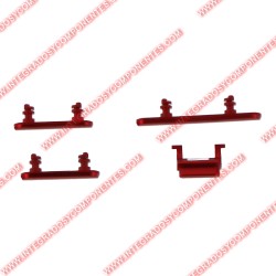 Botones Laterales Para Iphone 11 Rojo