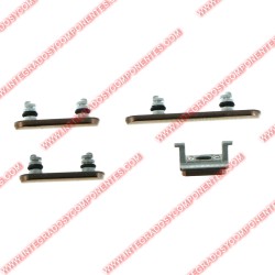 Botones Laterales Para Iphone 11 Pro/11 Pro Max Dorado