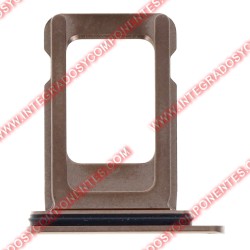 Bandeja Single Sim Para Iphone 11 Pro Max Dorado