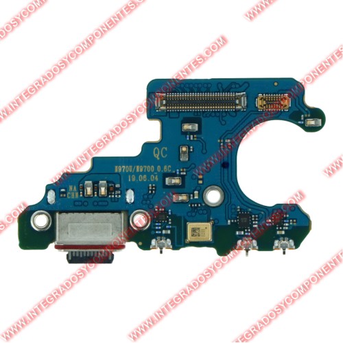 Placa Conector De Carga Para Samsung Galaxy Note 10/Note 10 5g N970u/N9700 Calidad Premium