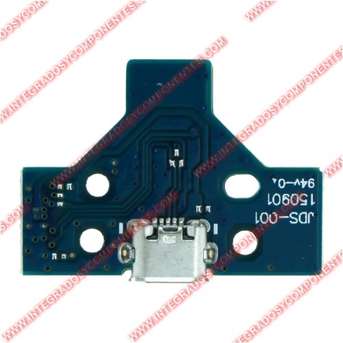 Placa De Carga Usb Jds-001 Para Controladores Ps4 14 Pines