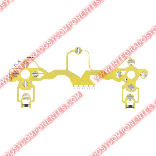 Película Jdm 001/Jdm 010/Jdm 011 Para Controladores De Ps4 Dorado