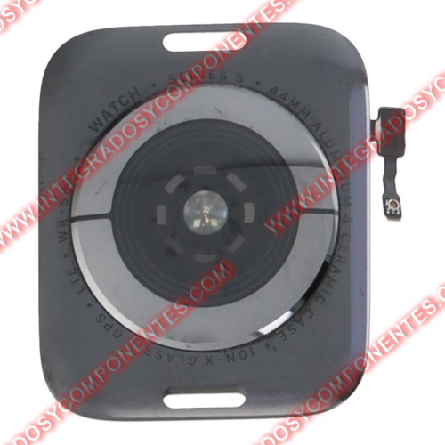 Tapa Trasera Para Apple Watch Series 5 44mm Lte Negro Calidad Premium