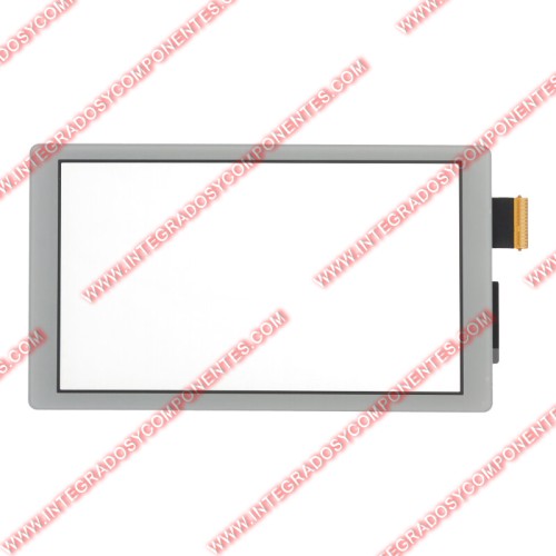 Cristal Tactil Para Nintendo Switch Lite Plata Calidad Premium
