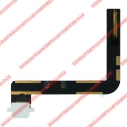 Flex Puerto De Carga Para Ipad 10.2 2019(Ipad 7th)/10.2 2020(8th)/10.2 2021(9th) Blanco Calidad Premium