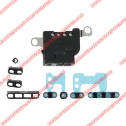 Rejilla Antipolvo Con Marco Para Iphone 11 Pro Color Negro 7 Unidades En Un Juego