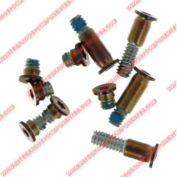Tornillos Para Carcasa Inferior De Macbook Air 13,3&Quot; A1932/Air 13,3&Quot; A2179/Macbook Air 13,3&Quot; M1 A2337 Color Rosa 10 Unidades En Un Juego