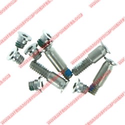 Tornillo De Tapa Para Macbook Air 13,3&Quot; A1932/Air 13,3&Quot; A2179/Macbook Air 13,3&Quot; M1 A2337 Color Plata 10 Piezas En Un Juego