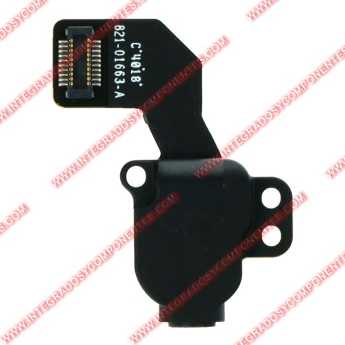 Cable Flex Conector De Auriculares 821-01663-A Para Macbook Pro Retina De 15&Quot; A1990 Color Negro