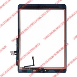 Tactil Con Adhesivo Y Boton Home Negro Para Ipad 9.7 2018(Ipad 6th)