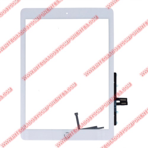 Tactil Blanco Con Adhesivo Y Boton Home Para Ipad 9.7 2018(Ipad 6th)
