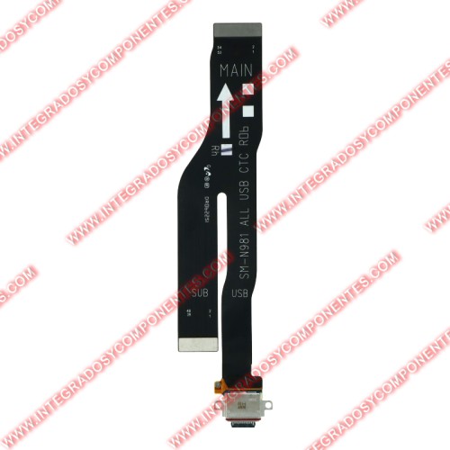 Flex De Carga Para Samsung Galaxy Note20/Note20 5g Calidad Premium