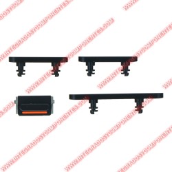 Botones Laterales Para Iphone 12/12 Mini Negro