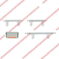 Botones Laterales Para Iphone 12/12 Mini Blanco