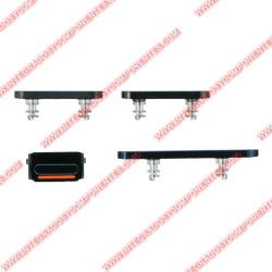 Botones Laterales Para Iphone 12 Pro/12 Pro Max Azul
