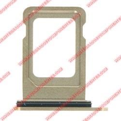 Bandeja Single Sim Para Iphone 12 Pro/12 Pro Max Dorado