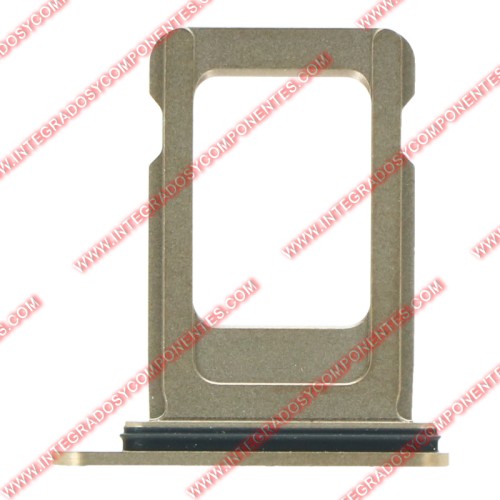 Bandeja Single Sim Para Iphone 12 Pro/12 Pro Max Dorado