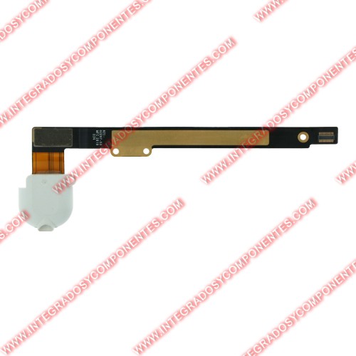 Cable Flex Conector De Auriculares Para Ipad 10.2 2019(Ipad 7th)/10.2 2020(8th) 4g Version Blanco
