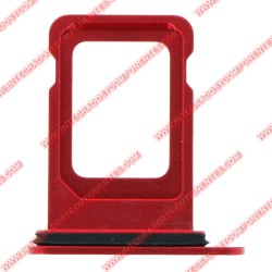Bandeja Single Sim Para Iphone 12 Rojo