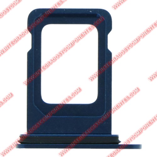 Bandeja Single Sim Para Iphone 12 Azul