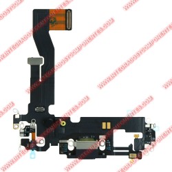 Flex De Carga Para Iphone 12/12 Pro Negro Calidad Premium