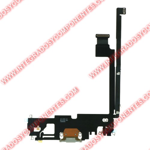 Flex De Carga Para Iphone 12 Pro Max Blanco Calidad Premium